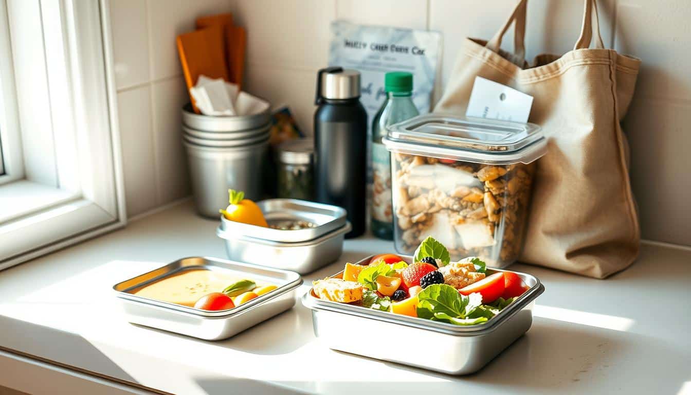 Elevator-friendly plant-based lunches