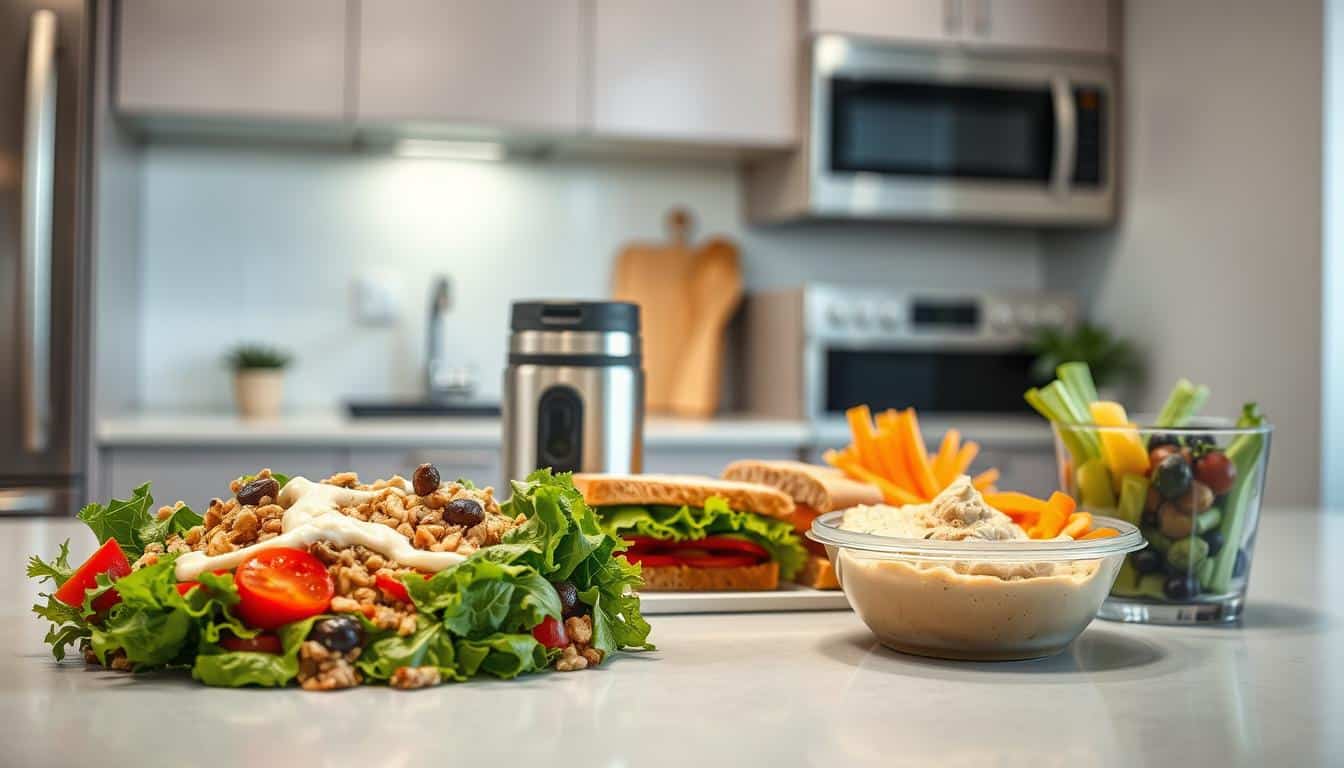 Elevator-safe nut-free office meals