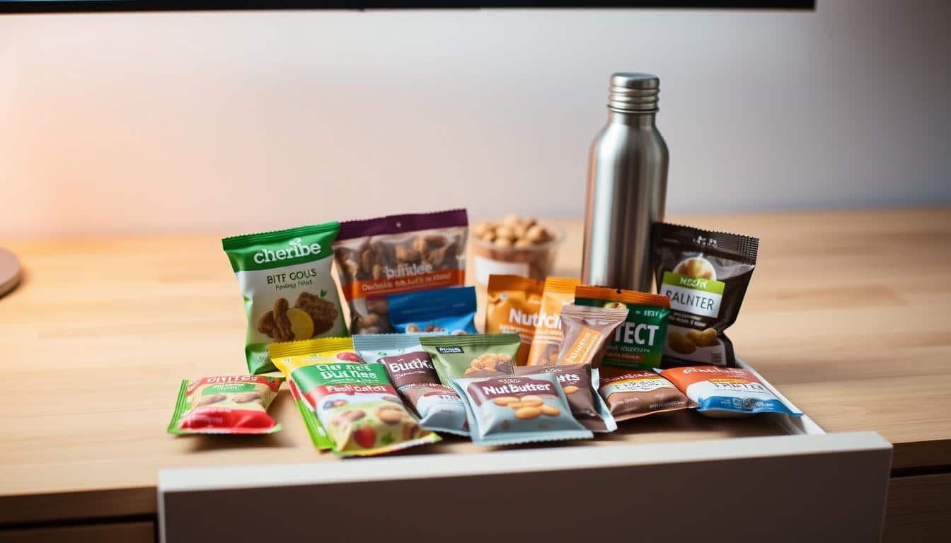 elevator-friendly desk-drawer snacks