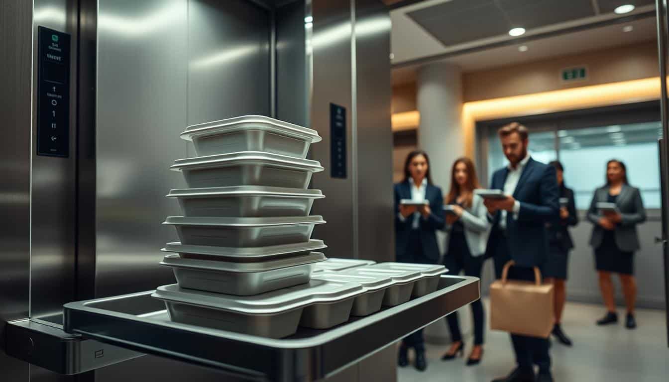 elevator-friendly meal delivery