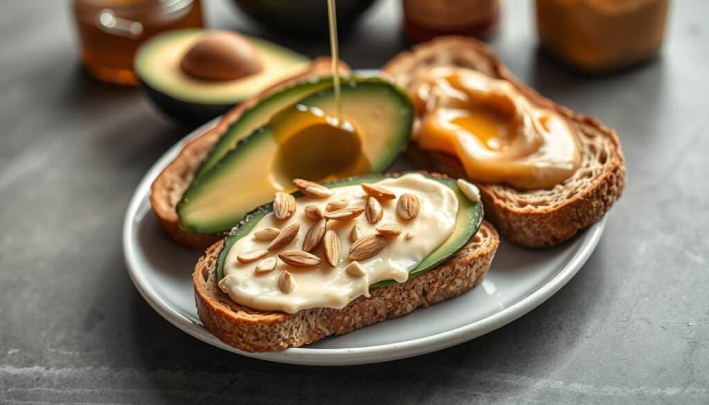 healthy fats in breakfast