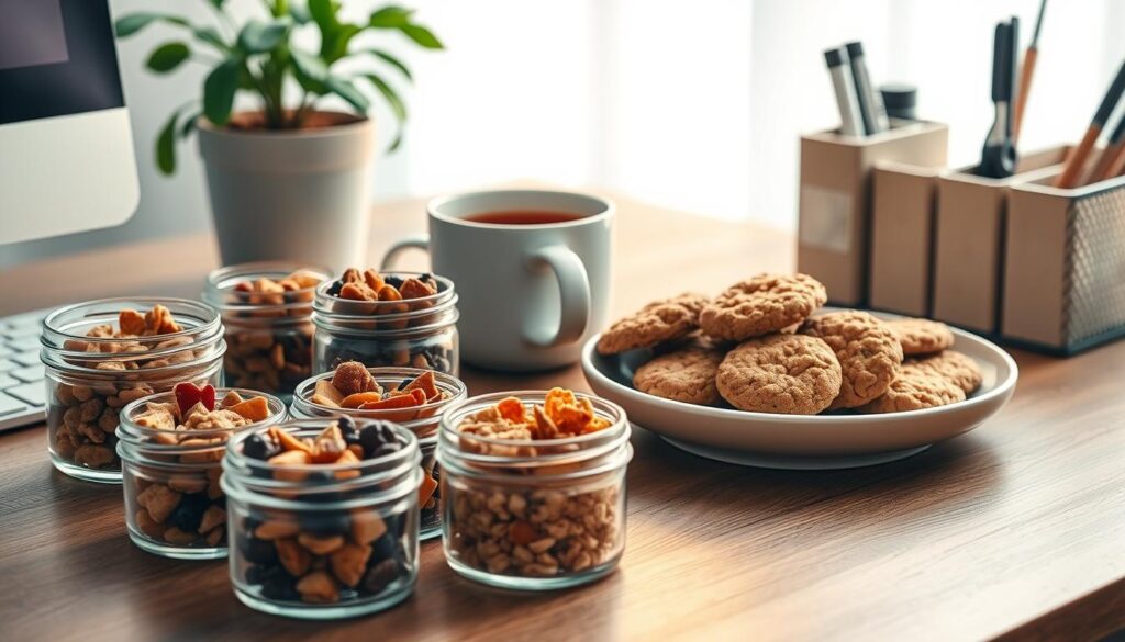 homemade desk snacks
