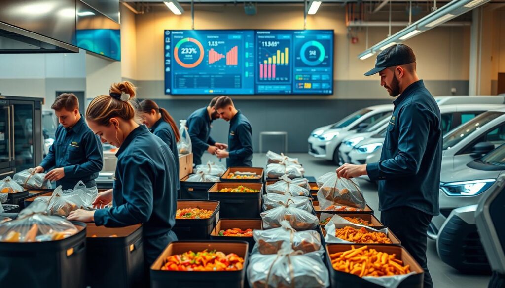 implementing food delivery