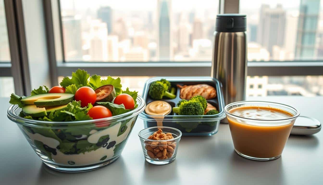 low-carb office meals